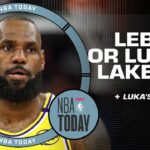 LeBron James or Luka Doncic 🤔 Who will be the face of the Lakers next season?! | NBA Today