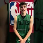 Get to know Hugo in our Rookie Rapid-fire Q&A 🤝 #celtics #nba #shorts