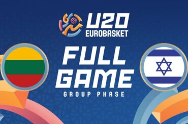 Group Phase | Lithuania v Israel | Full Basketball Game | FIBA U20 Women's EuroBasket 2025