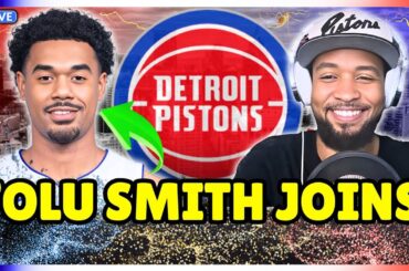 EXCLUSIVE! Pistons TOLU SMITH Pulls Up To The Show! 👀