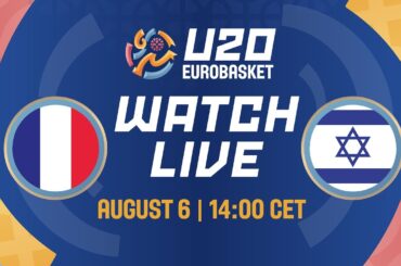 Round of 16 | France v Israel | Full Basketball Game | FIBA U20 Women's EuroBasket 2025