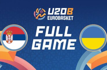 Qualifying Round | Serbia v Ukraine | Full Basketball Game | FIBA U20 Women's EuroBasket 2025 Div. B