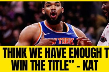Knicks Karl Anthony Towns Makes a BOLD STATEMENT on Carmelo Podcast