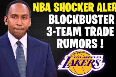 🚨 NBA SHOCKER ALERT! BLOCKBUSTER 3-TEAM TRADE RUMORS SWIRL! LAKERS, HAWKS, PACERS IN THE MIX! 💥