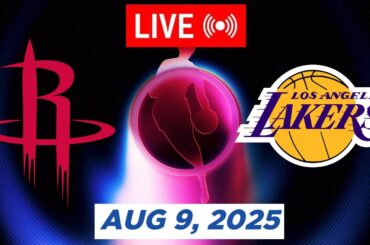 NBA LIVE! Los Angeles Lakers vs Houston Rockets August 9, 2025 | 2025 NBA Season Live 2K