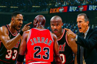 The Day Michael Jordan DESTROYED Alonzo Morning, Tim Hardaway & Coach Pat Riley