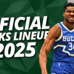 2025-2026 Milwaukee Bucks New Look Lineup