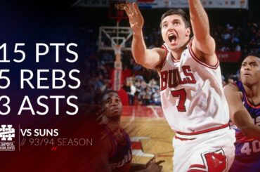 Toni Kukoc 15 pts 5 rebs 3 asts vs Suns 93/94 season