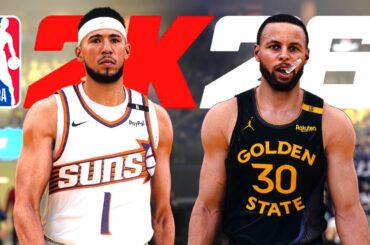 NBA 2K26 Phoenix Suns vs Golden State Warriors | Ultra Realistic Gameplay Concept [4K 60FPS]