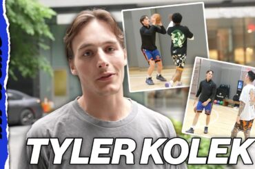 Tyler Kolek working with NBA trainer Chris Brickley to make an impact with Knicks in Year 2