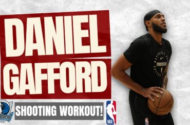 Dallas Mavs Daniel Gafford’s ELITE Big Man Scoring Workout | Floaters, Hooks & Shooting Touch
