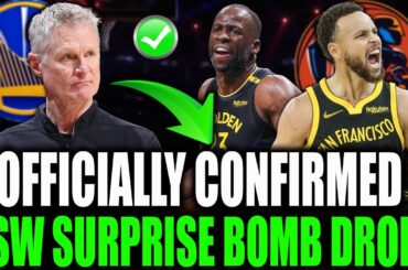 🚨 SURPRISE BOMB DROPS! OFFICIALLY CONFIRMED! GOLDEN STATE WARRIORS NEWS 🏀