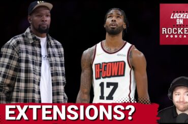 Rockets Contract Extension STANDOFF With Kevin Durant & Tari Eason | Is Houston's Future At RISK?