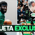 EXCLUSIVE: Neemias Queta Previews Big Role with Celtics This Year