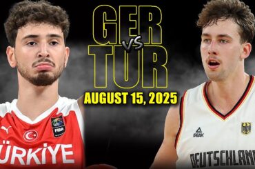 Germany vs Turkey Full Game Highlights - August 15, 2025 | Eurobasket 2025