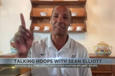 Arizona Basketball legend and Spurs TV analyst Sean Elliott talks about rookie Carter Bryant