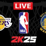 NBA Live! Los Angeles Lakers vs Golden State Warriors | LeBron vs Curry | GS vs LAL | NBA 2K25