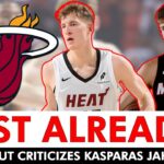 Kasparas Jakucionis A BUST? NBA Scout SLAMS Miami Heat Rookie