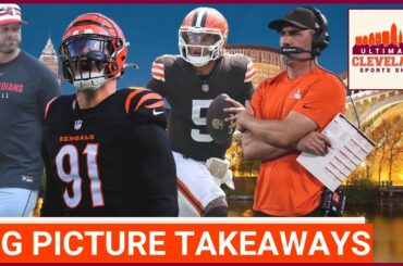 Dillon Gabriel's 1st start, Trey Hendrickson rumors, Browns vs Eagles takeaways & Guards get swept