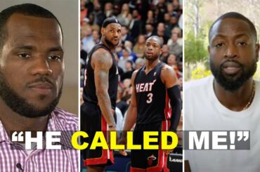 D. Wade Caught LYING About LeBron James Miami Heat Decision!