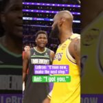 LeBron to Ant after the series 🤝
