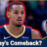 EXPLOSIVE Comeback? Dejounte Murray's Rehab Progress & Pelicans' Playoff Hopes