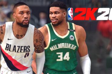 NBA 2K26 TRAIL BLAZERS vs BUCKS | Ultra Realistic Gameplay Concept [4K 60FPS]