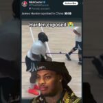 Harden's secret has been exposed? #nba