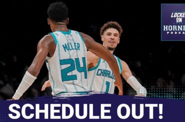 Hornets' Schedule RELEASED! Favorable? Should LaMelo Get More National TV LOVE? UNC Great Signed