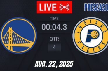 NBA LIVE! Indiana Pacers vs Golden State Warriors August 22, 2025 Full Gameplay 2K26 Preseason