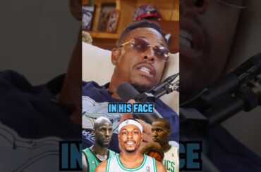 Paul Pierce breaks down the most intense moment between KG & Perk 👀 #celtics #nba #basketball