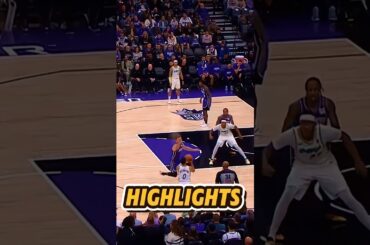 Tyrese Haliburton Drains Deep 3 Over Sabonis! | Kings vs Pacers | NBA 2024 Highlights  #nba