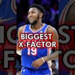 Justin Edwards Is The 76ers BIGGEST X-FACTOR This Season #shorts #sixers #nba