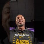 Newest Laker, Marcus Smart, CHECKING IN