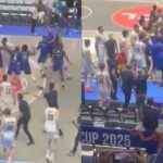 Spurs player in huge postgame fight between Dominican Republic and Argentina