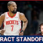 Rockets Contract STANDOFF With Kevin Durant INTENSIFIES | Is Houston RISKING Championship Dreams?