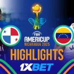 Panama 🇵🇦 vs Venezuela 🇻🇪 | 1XBET Highlights | FIBA AmeriCup 2025