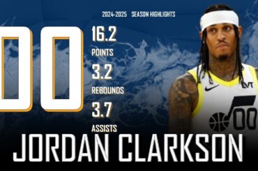 Jordan Clarkson || 2024-2025 Utah Jazz Highlights