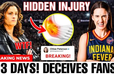 FANS OUTRAGED🔥: Indiana Fever Tried to HIDE Caitlin Clark’s Ankle Injury!