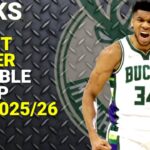 MILWAUKEE BUCKS LATEST ROSTER UPDATE/POSSIBLE LINEUP/NBA 2025-26