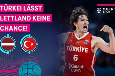 Lettland - Türkei, Highlights mit Live-Kommentar | FIBA EuroBasket 2025 | MAGENTA SPORT