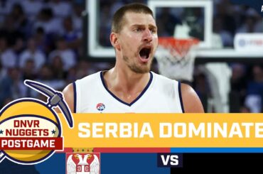 Jokic shines in Serbia Eurobasket win over Estonia | DNVR Nuggets Postgame LIVE