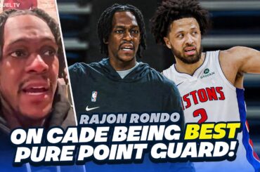 Rajon Rondo on Becoming a NBA Head Coach & Cade Cunningham Can Be BEST Pure Point Guard!
