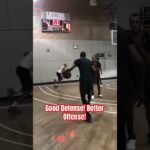 Lance Thomas with good defense on Kevin Durant