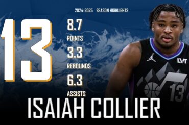 Isaiah Collier || 2024-2025 Utah Jazz Highlights