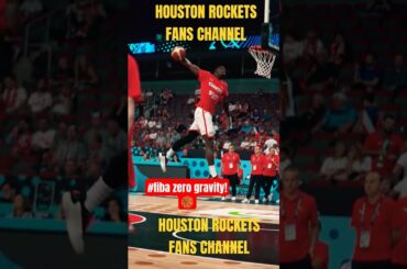 New James Harden on FIBA Euro Basket Turkey Player Displays Zero Gravity @HOUSTONROCKETSFANSCHANNEL