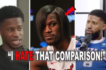 SIXERS' VJ Edgecombe CHECKS Paul George For Jimmy Butler Comparison!