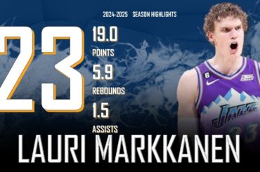 Lauri Markkanen || 2024-2025 Utah Jazz Highlights