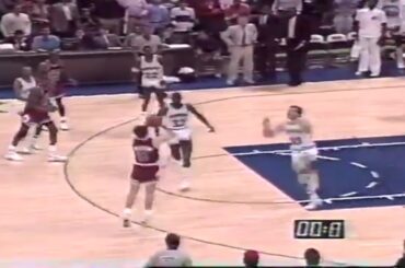 1990 Bulls vs Mavericks Full Game John Paxson Buzzer Beater