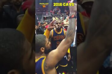 RARE FOOTAGE of 2016 Cleveland Cavaliers with Kyrie Irving & LeBron James!